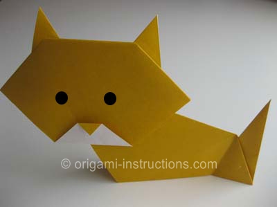 origami cat