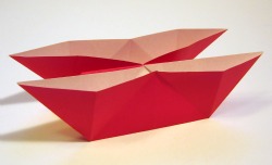 origami catamaran