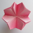 Origami cherry blossom