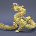Origami chinese dragon