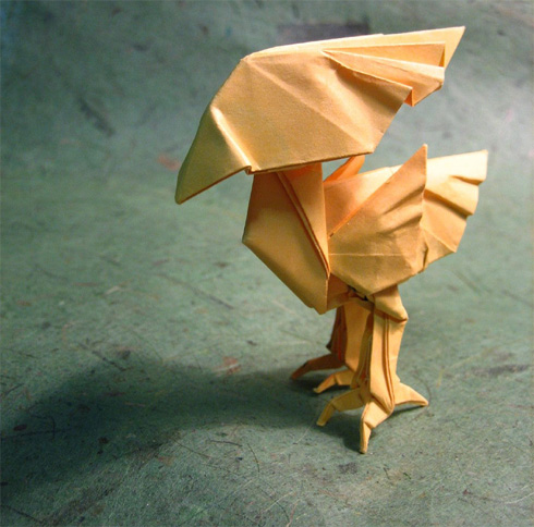 origami chocobo