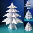 Origami christmas ornaments