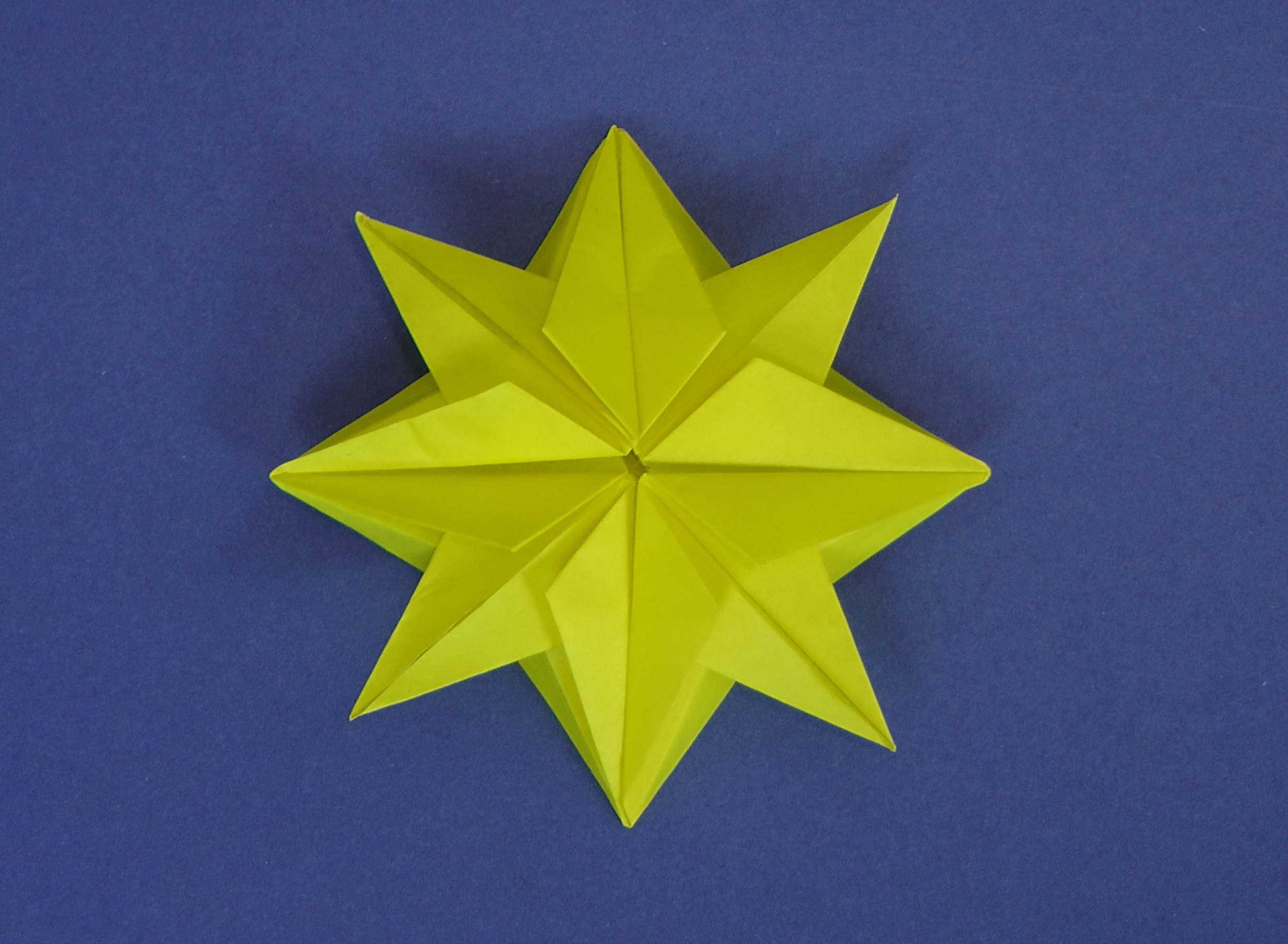 origami christmas star