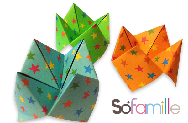 origami cocotte en papier