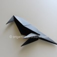 Origami crow