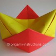 Origami crown