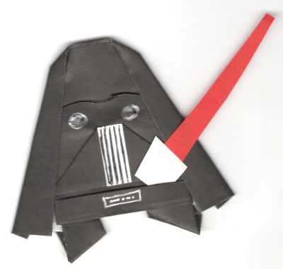 origami darth vader