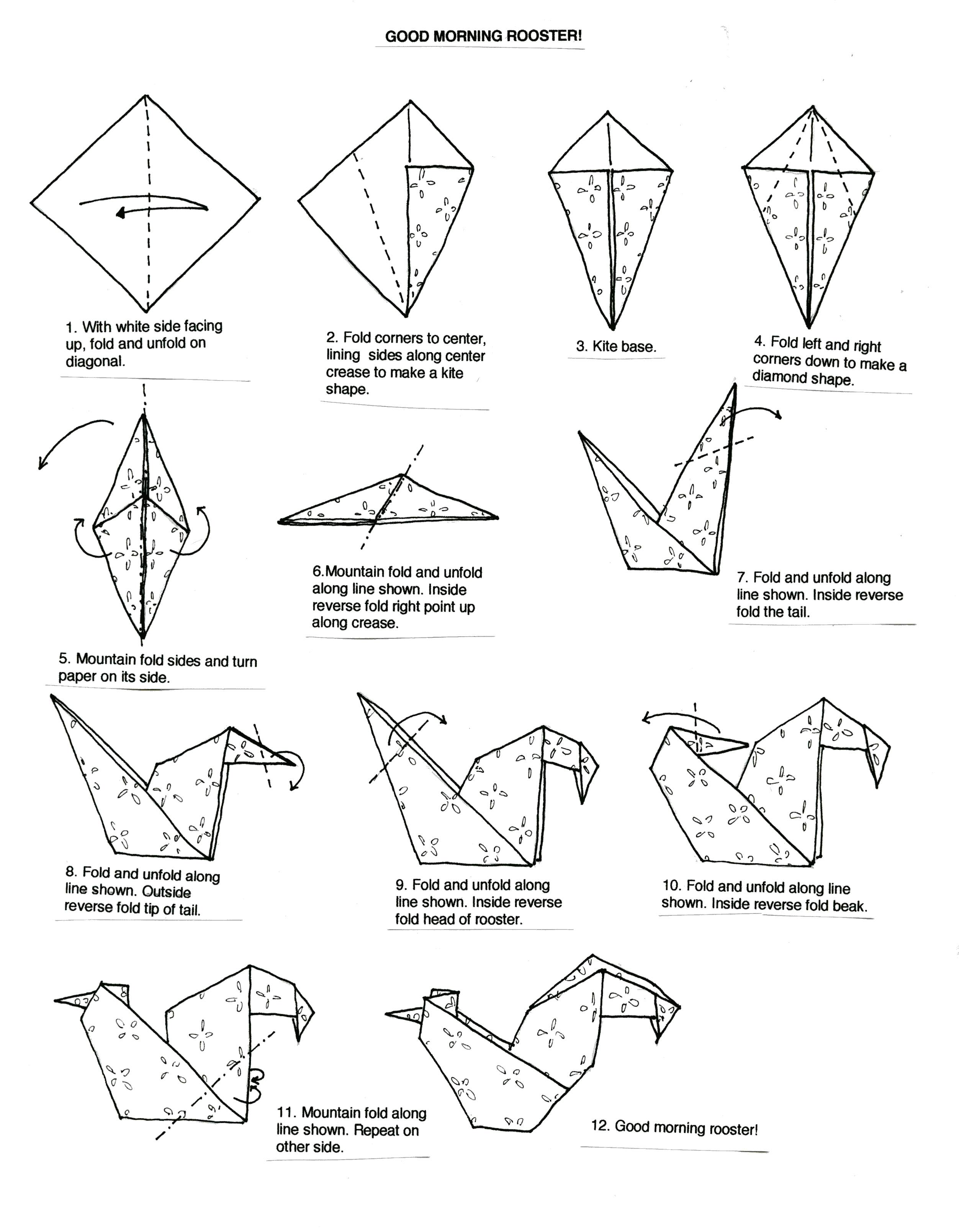 origami diagram