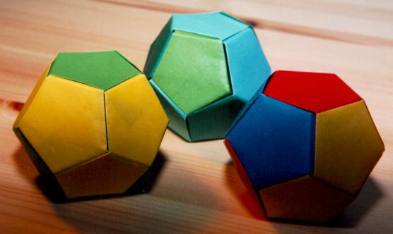 origami dodecahedron