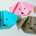 Origami dog