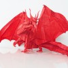 Origami dragon en papier