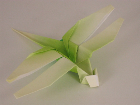 origami dragonfly