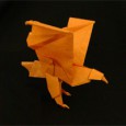 Origami eagle