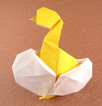 origami egg