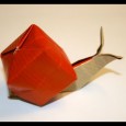 Origami escargot