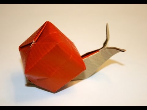 origami escargot