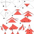 Origami facile de noel