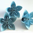 Origami fleur en papier