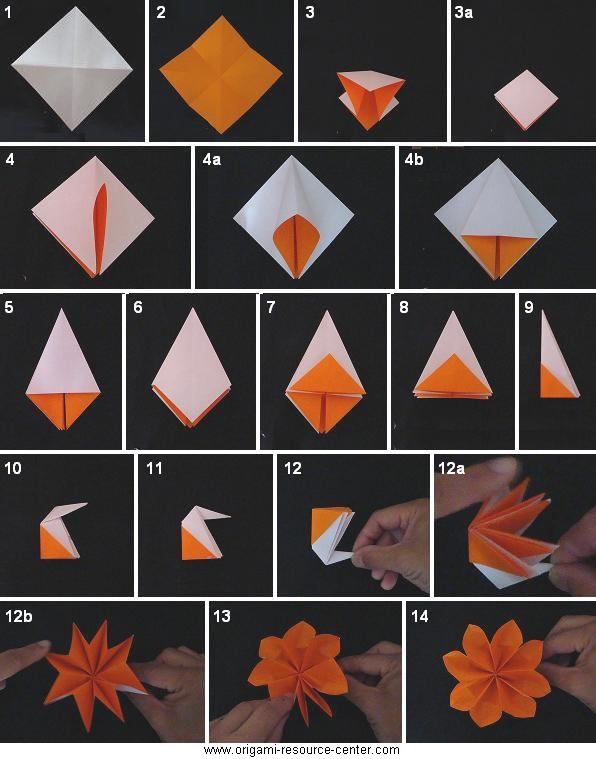 origami flowers for kids