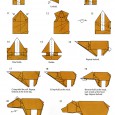 Origami folding instructions