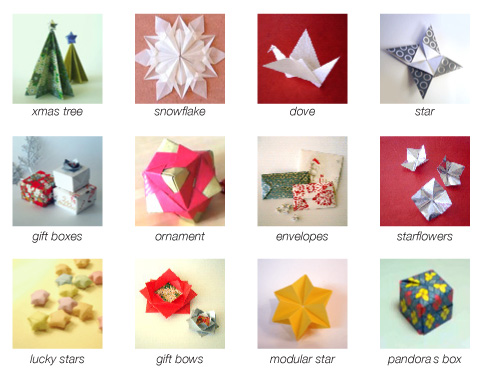 origami for christmas