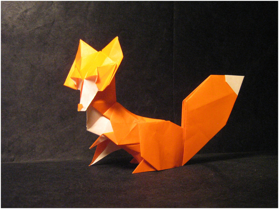 origami fox