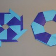 Origami frisbee