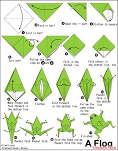 origami frog instructions