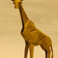 Origami giraffe