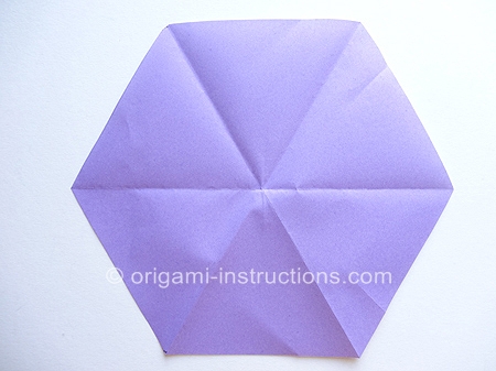 origami hexagon