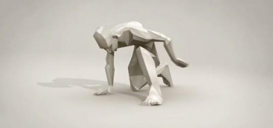 origami human
