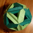 Origami icosahedron