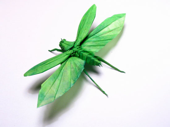 origami insecte