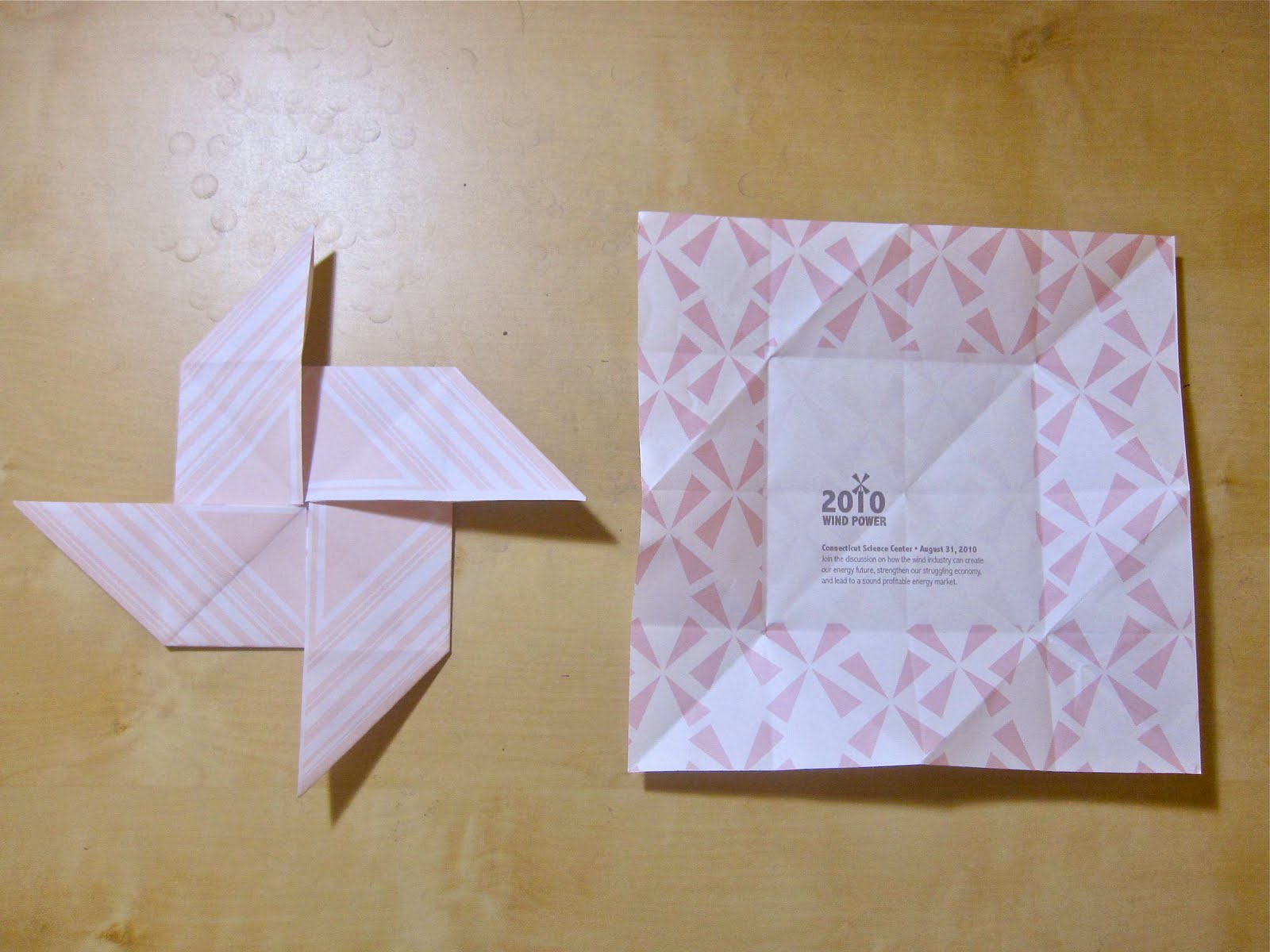 origami invitation