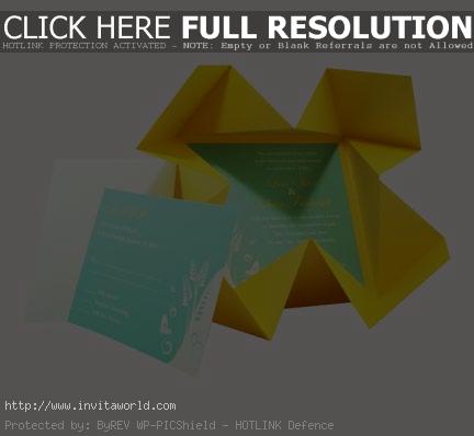 origami invitations