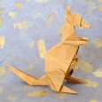 Origami kangaroo