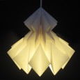 Origami lampshade