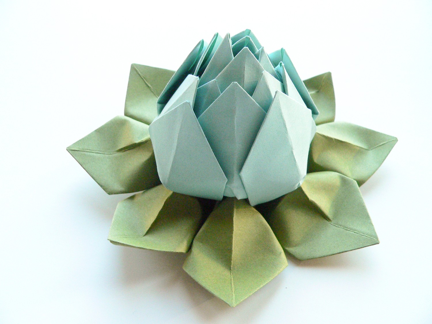 origami lotus flower