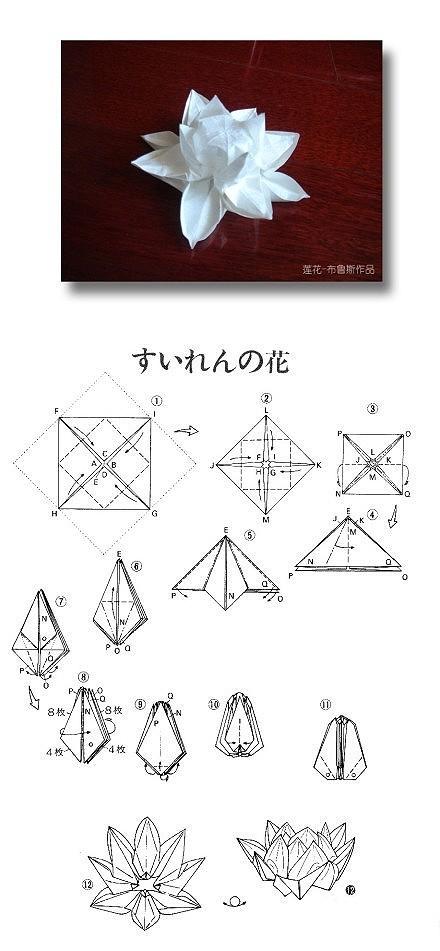 origami lotus instructions