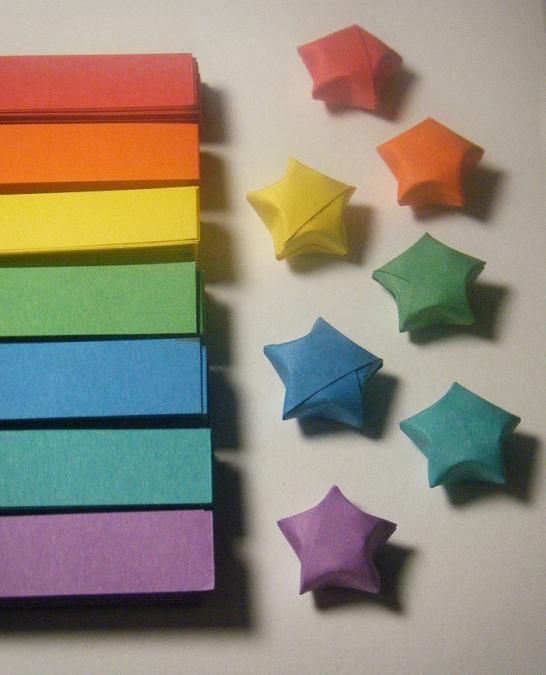 origami lucky star