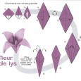 Origami lys