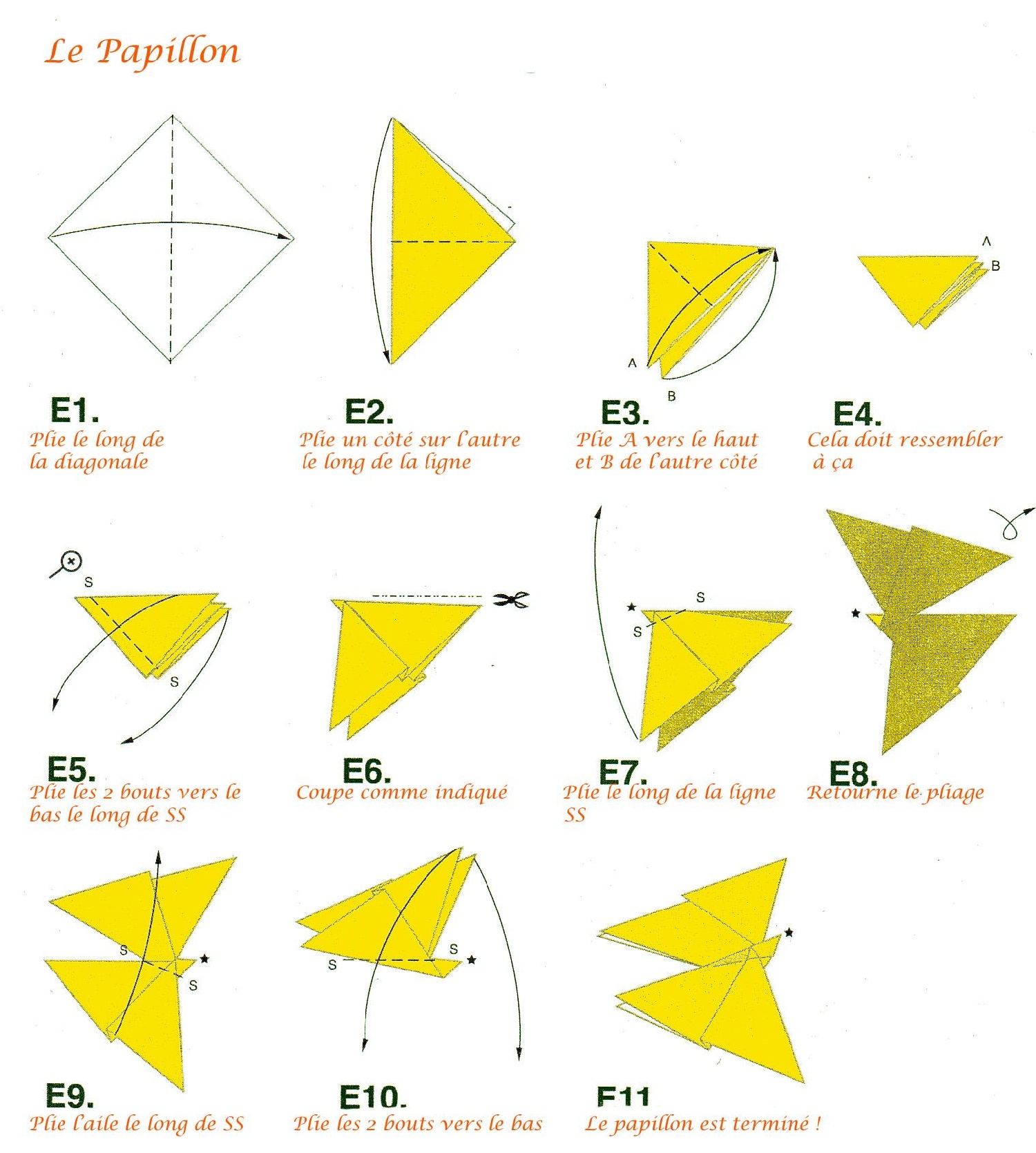 origami modele