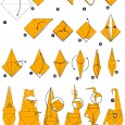 Origami monkey