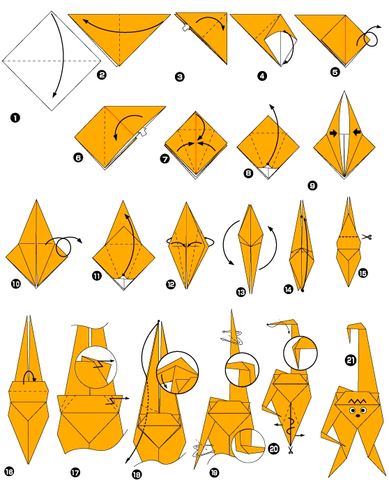 origami monkey