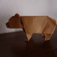 Origami ours