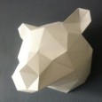 Origami ours papier