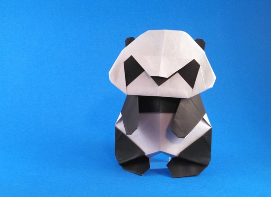 origami panda