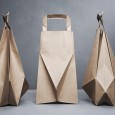 Origami paper bag