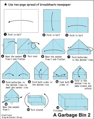 origami paper box