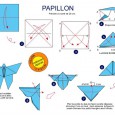 Origami papillon